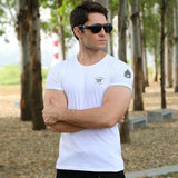 Casual Cotton Round Neck Military Men T-shirt