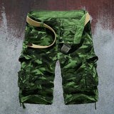 Leisure Camo Multi-Pocket Men's Shorts