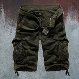 Leisure Camo Multi-Pocket Men's Shorts