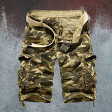 Leisure Camo Multi-Pocket Men's Shorts