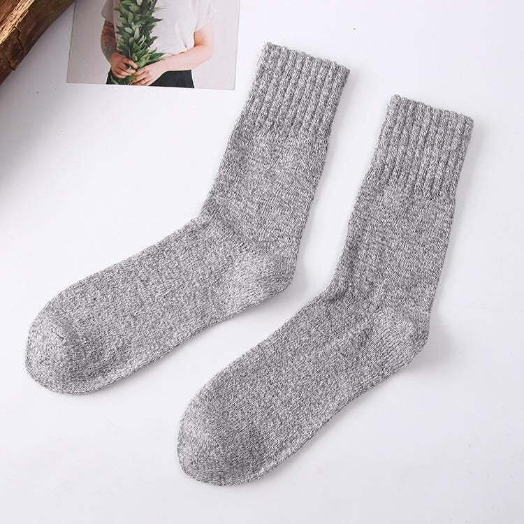 Simple Warm Winter Breathable Men's Sock