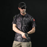 Camo Ice Rock Series Quick-drying Men's T-shirt